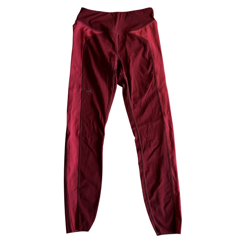 Janji 7/8‎ Groundwork Tight 2.0 Leggings, Red Deep Pink, Size XS